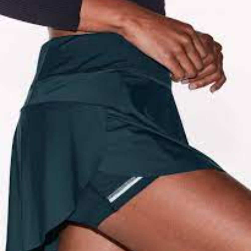 Lululemon Quick Pace Skirt in Submarine Skort NWOT